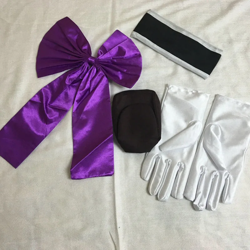 Coshome Seraph Of The End Hiiragi Shinoa Wigs Cosplay Costumes Police Uniforms Girls Dress+Tie+Belt+Strap+Hair Accessory (4)