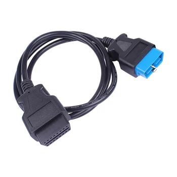 

Hot Sale Professional OBD 16pin to OBD2 16pin Cable for BMW ICOM Diagnostic Tool 16 pin Adaptar Free Shipping