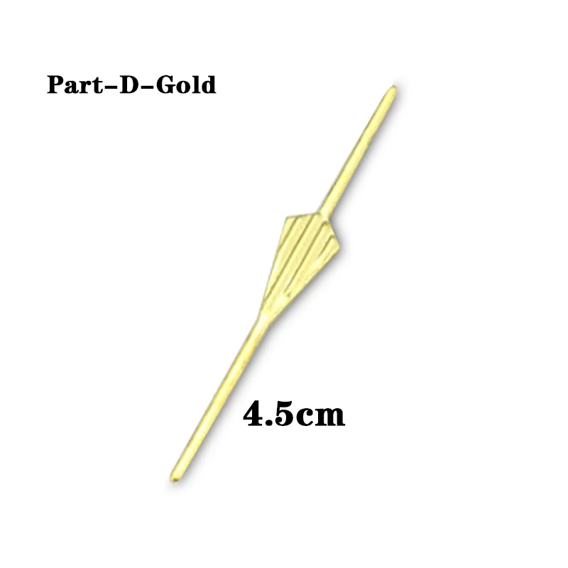 500 шт. люстр лампы части хрустальные бусины металлический разъем Трехгранная игла 3,3 см 4,5 см металлический разъем Золотая брошь