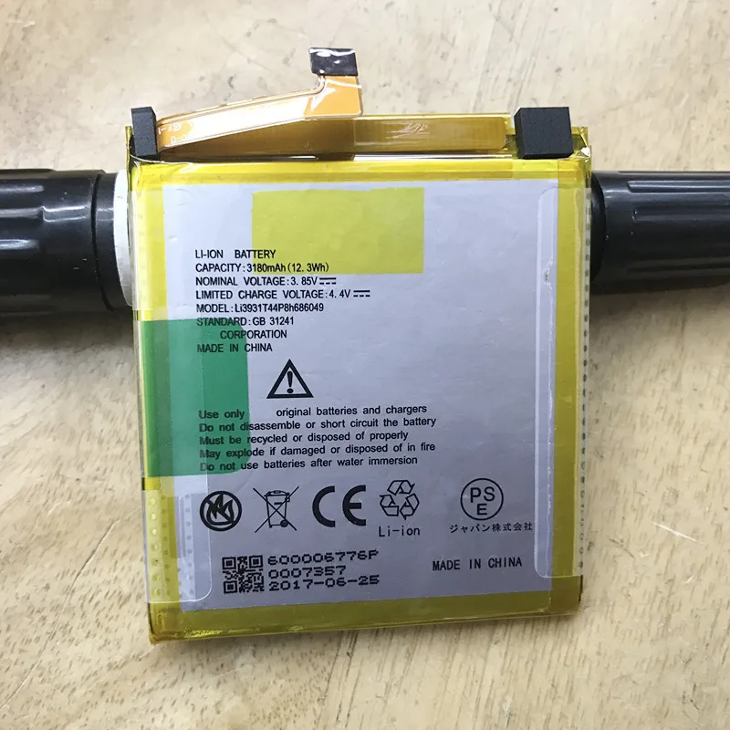 

Original New Battery Li3931T44P8h686049 For Li3931T44P8h686049 Replacement Battery 3180mAh