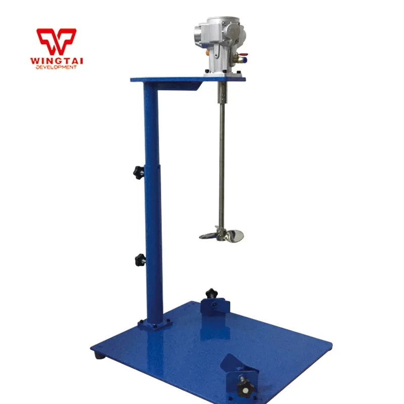 EA500B Desktop Manual lift pneumatic paint mixer 94L liquid mixer