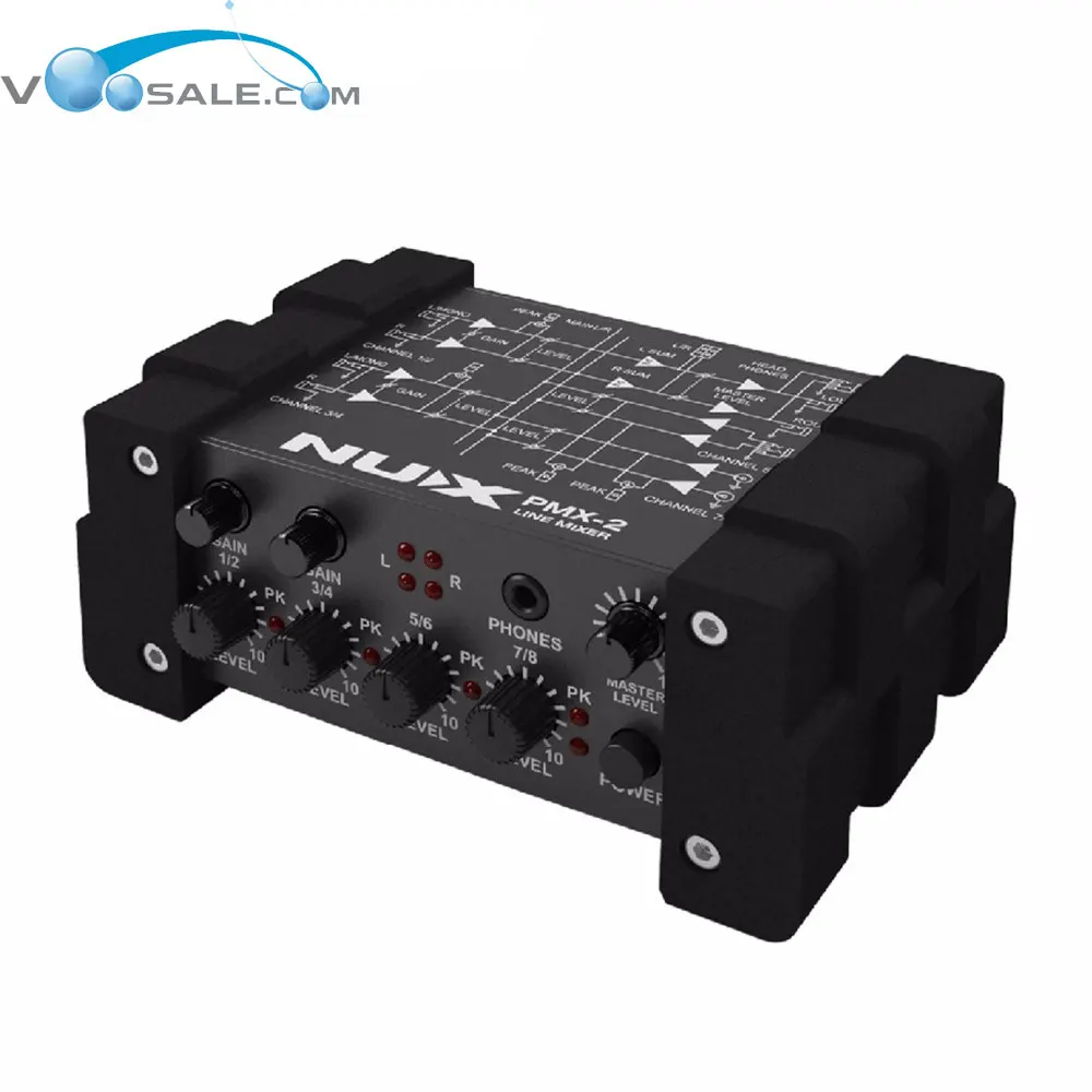 NUX PMX 2 Electric Guitar Bass Multi Channel Amplifier