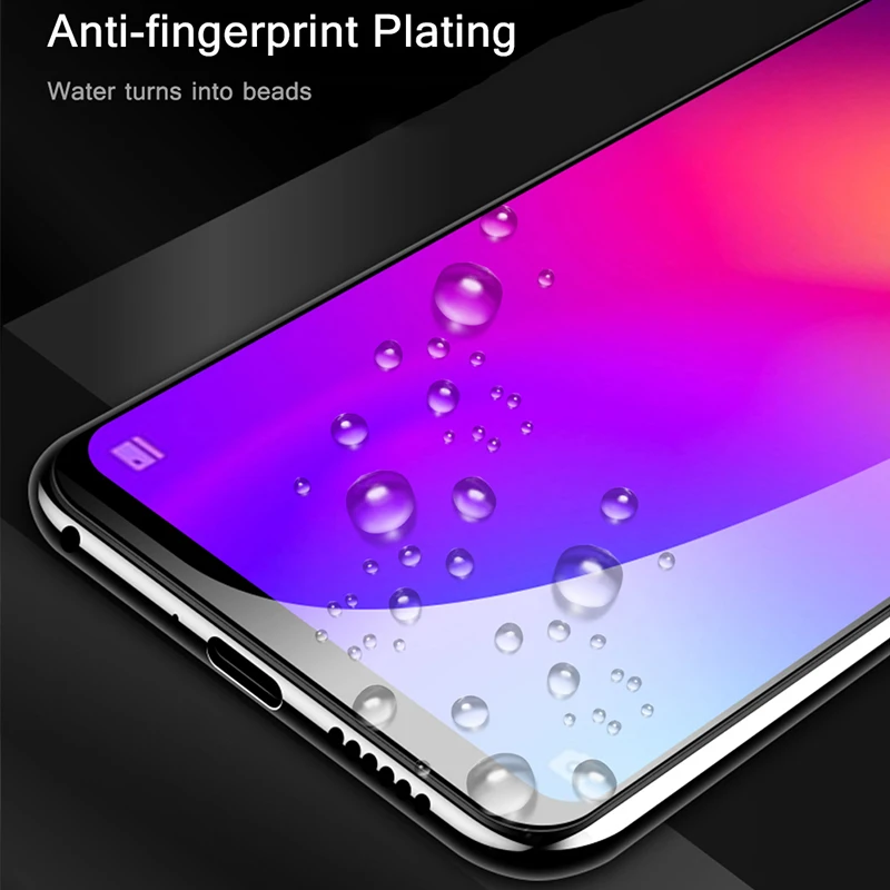 Стекло Raugee для Meizu Note 9 закаленное стекло полное покрытие краев клей Передняя