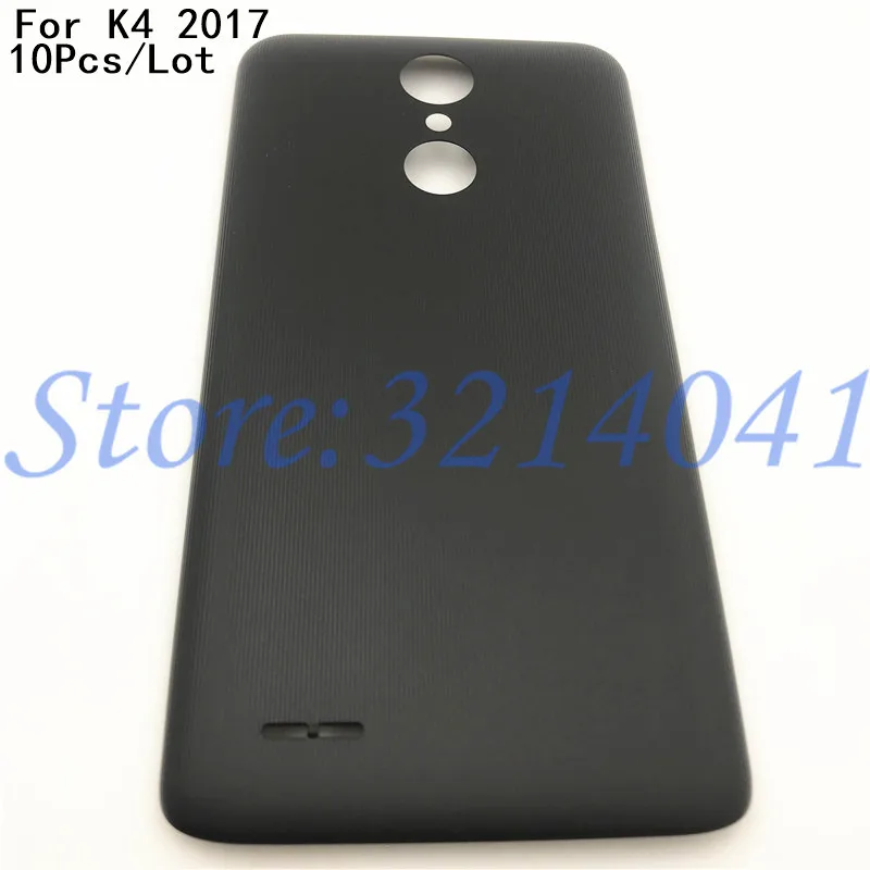 10 шт./лот хорошее качество задняя крышка батареи для LG K4 2017 Phoenix 3 M150 M160 M153 Корпус