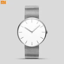 Оригинальные Xiaomi TwentySeventeen светящиеся водонепроницаемые Модные кварцевые часы Элегантные 316L стальные лучшие бренды часов для мужчин и женщин