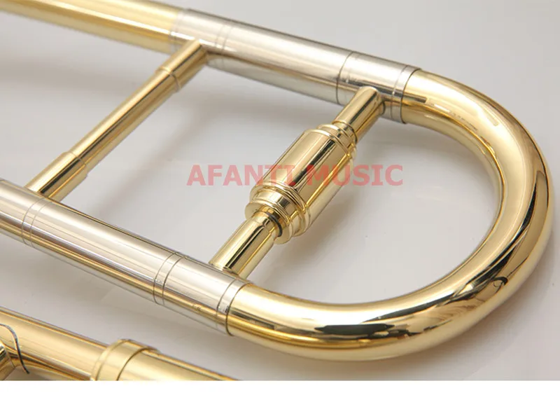 Afanti Music Bb tone / Yellow Brass / Gold finish Trombone (ATB-1171)