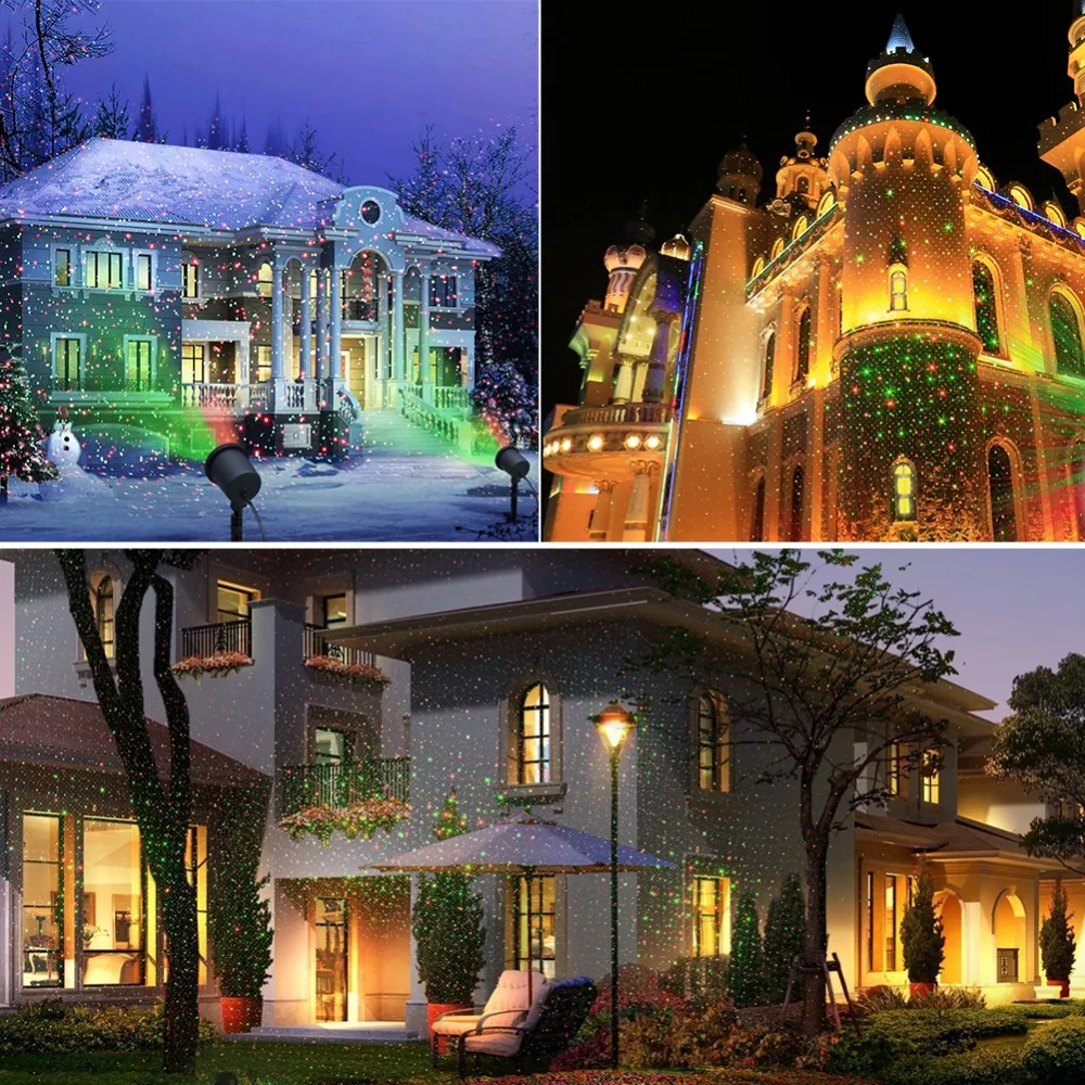 LEDGLE звездный свет Лазерное освещение водонепроницаемый наружный декоративный