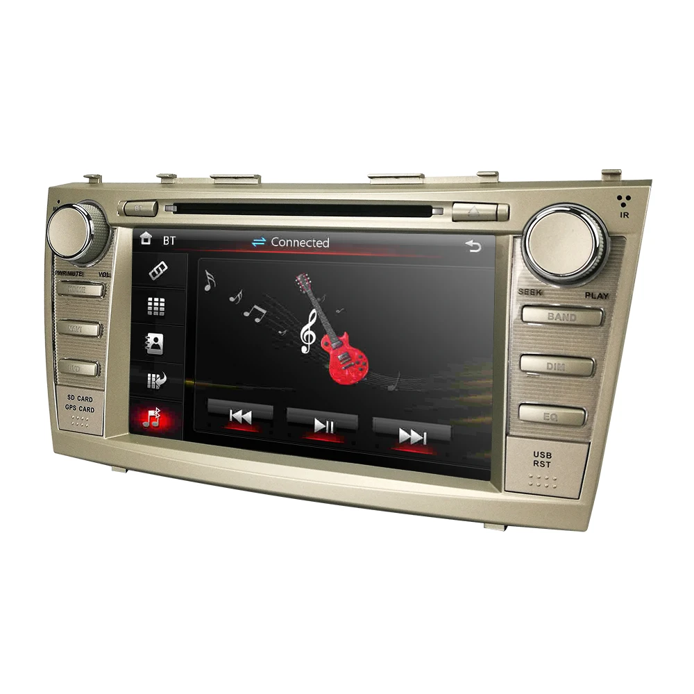 2din 8 дюймов Автомобильный dvd gps навигатор для toyota camry 2007-2011 Автомобильный Радио мультимедийный плеер Автомобильный Монитор рулевое колесо камера TPMS