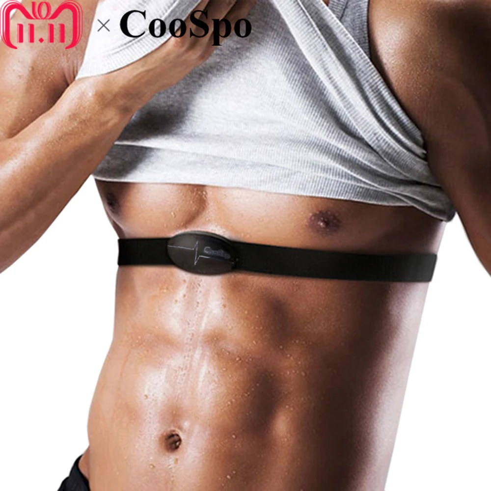 

CooSpo H6 ANT Bluetooth V4.0 Fitness Wireless Heart Rate Monitor Smart Sensor Chest Strap Gym Fitness Equipment for Mobile Phone