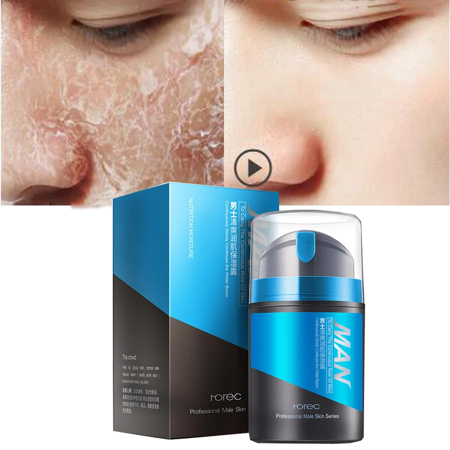 

Rorec Skin Care Men Deep Moisturizing Oil-control Face Cream Hydrating Anti-Aging Anti Wrinkle Whitening Day Cream 50g