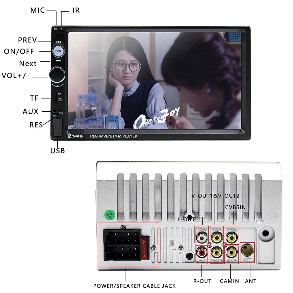 BYNCG 2 din автомагнитола " HD Авторадио мультимедийный плеер 2DIN сенсорный экран Авто аудио стерео MP5 Bluetooth USB TF FM камера