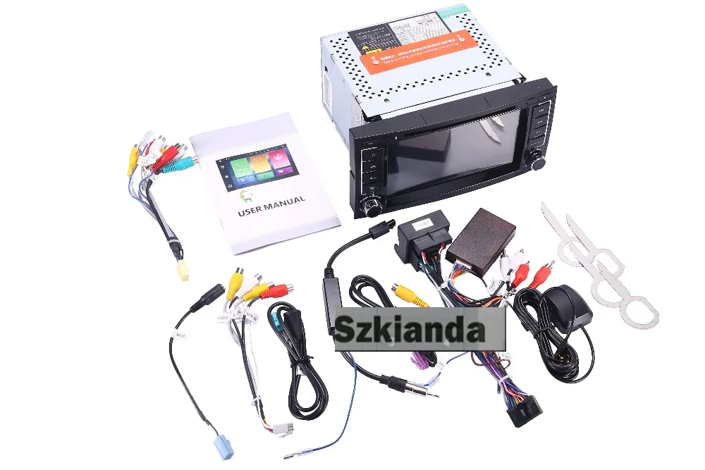 Perfect 7"HD 1024x600 Touch Screen Android 9.0 Car DVD player for VW Touareg Multivan 4GB RAM 64GB ROM Wifi GPS Radio Bluetooth SD DVD 19