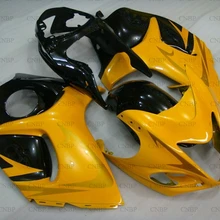 Для Suzuki GSXR1300 2008- Обтекатели GSX-R1300 2013 Пластик Обтекатели HAYABUSA 2010 желто-черные обтекатели