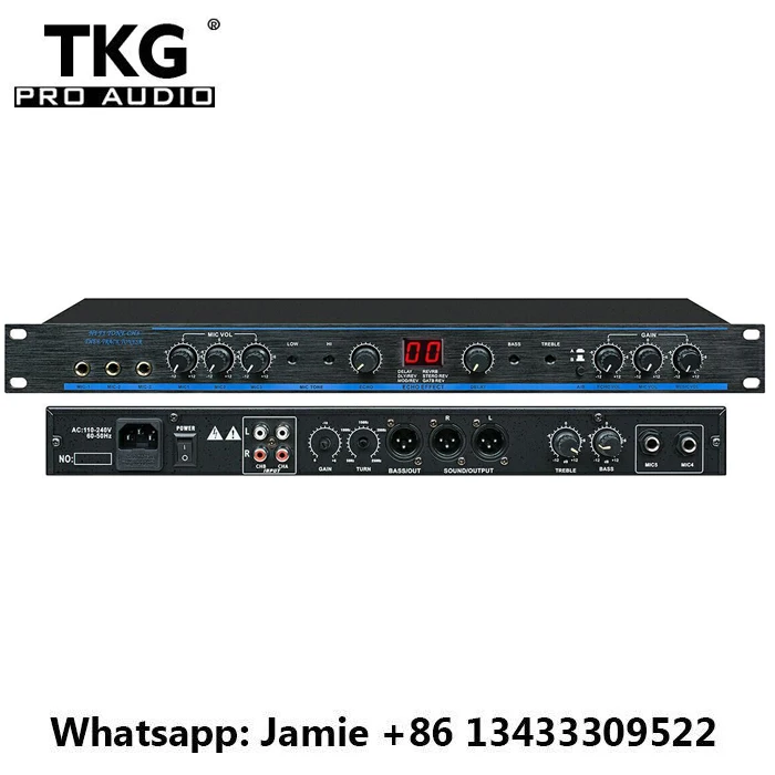 

TKG dj sound system audio dsp 99 kinds of digital reverb effect professional sound system DSP99 processor audio processor
