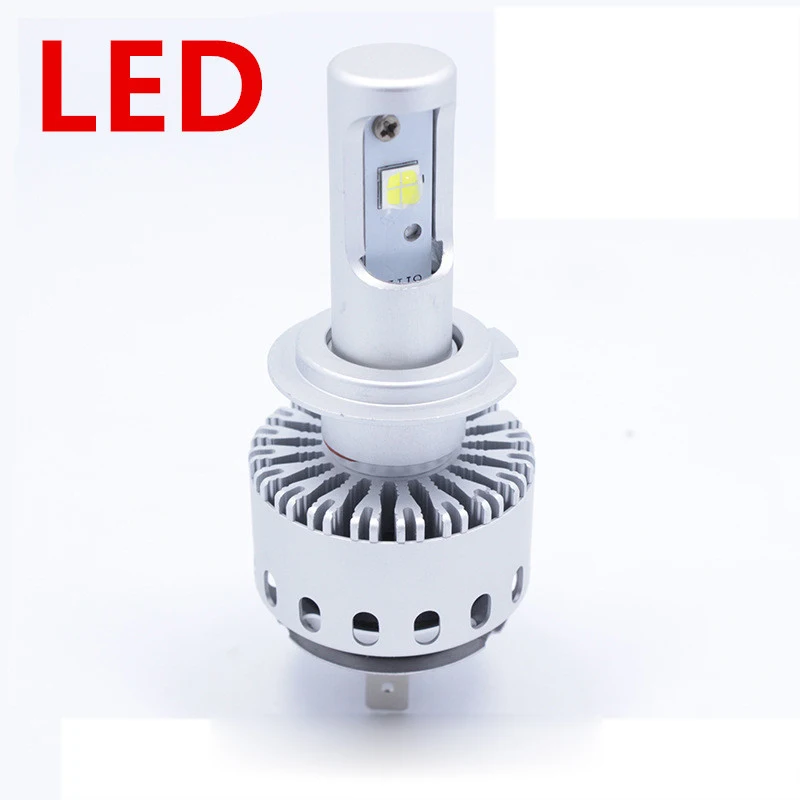 Car LED Headlamps Highlight The Integration of Headlights Far and Near