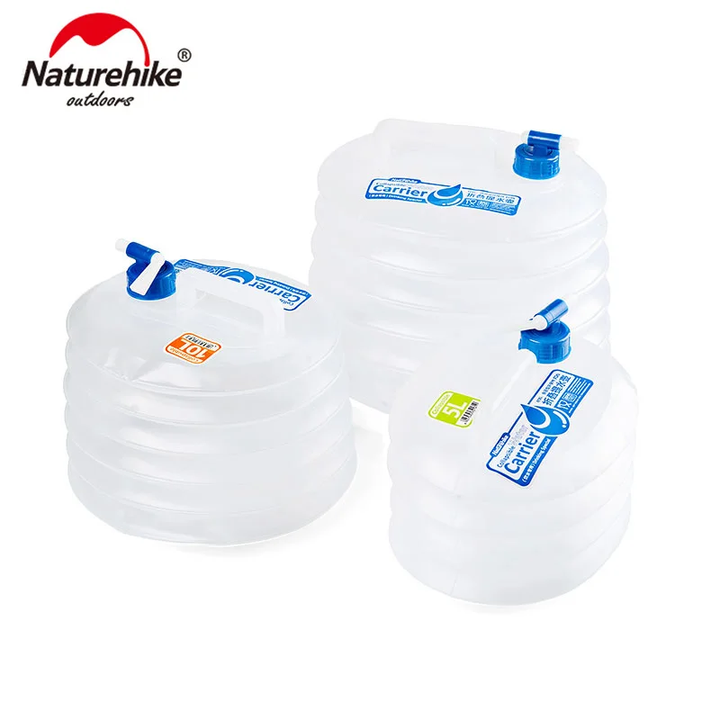 NatureHike складное ведро для воды хранилище 5L 10 л PE пищевое покрытие походные