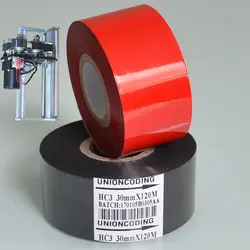 Ширина 30 мм длина 100 м печать даты ленты для упаковочных мешков