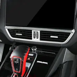 Европейская модель автомобиля! ABS интерьер автомобильные аксессуары средняя консоль Contral вентиляционное отверстие выход Отделка 1 шт. для