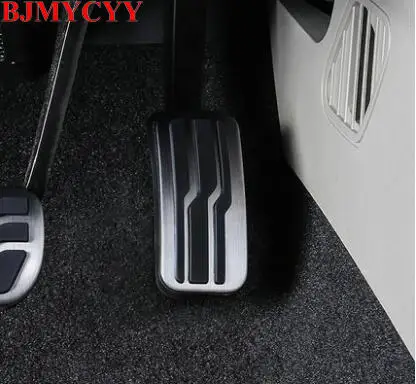 BJMYCYY автомобильный Стайлинг 2 шт./компл. Автомобильная педаль акселератора и педаль тормоза декоративная рамка для ford edge