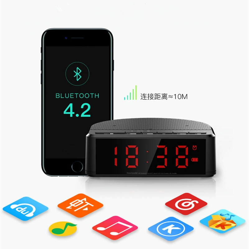 Abuzhen Bluetooth динамик портативный многофункциональный U диск TF карта AUX in аудио