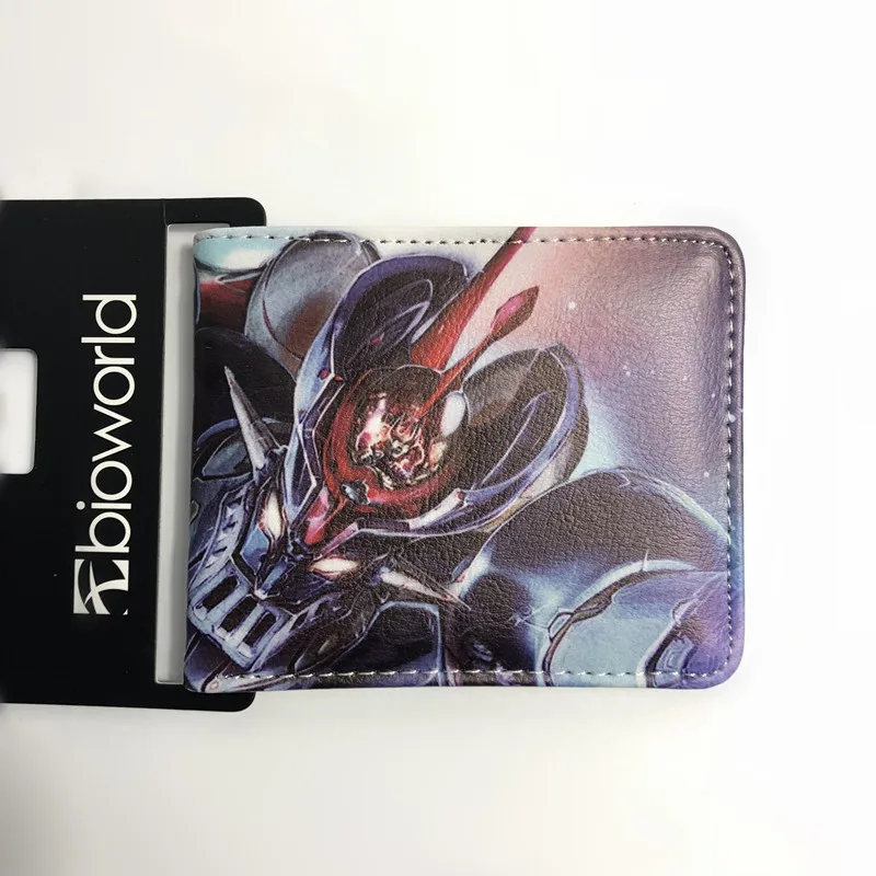 Comics Mazinger Z короткие кошельки с держатель для карт кошелек из искусственной кожи