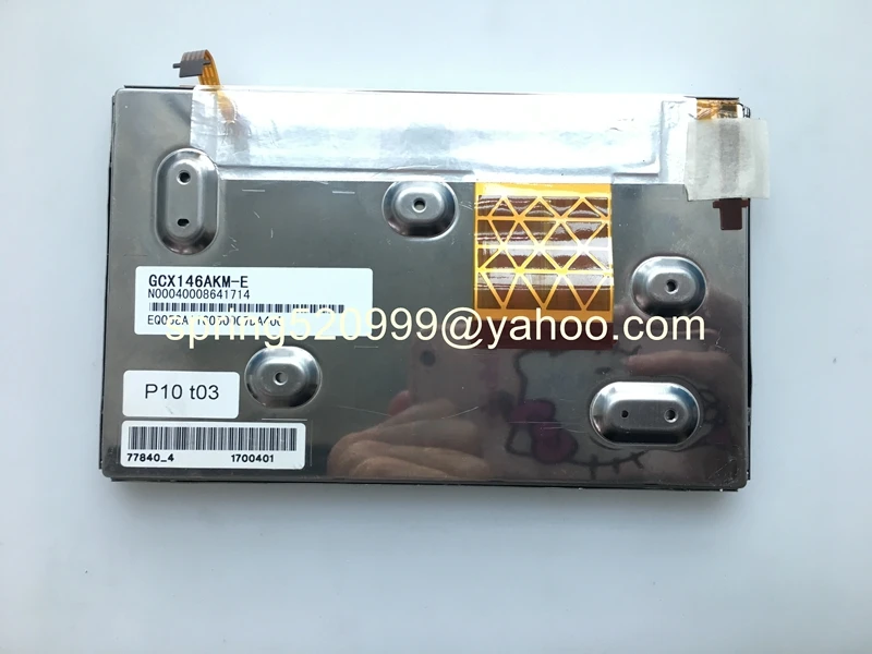 car monitor screen Free shipping Original 5.8inch LCD display GCX146AKM-E GCX146AKM-T13 EQ058A screen with touch for Car GPS navigation LCD monitor car tv screens with bluetooth