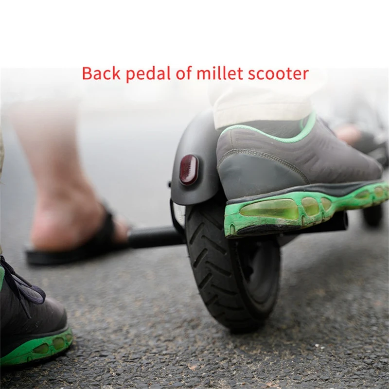 1 Pair Scooter Footrest Pedals Back Replacement Rear Feet Rest Pad Electric Scooters Manned Foot Pedal For XIAOMI MIJIA M365