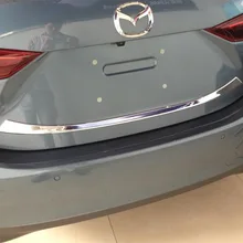 Авто Отделка задней двери, задний багажник наклейка для mazda 3 sedan, 1 шт./лот