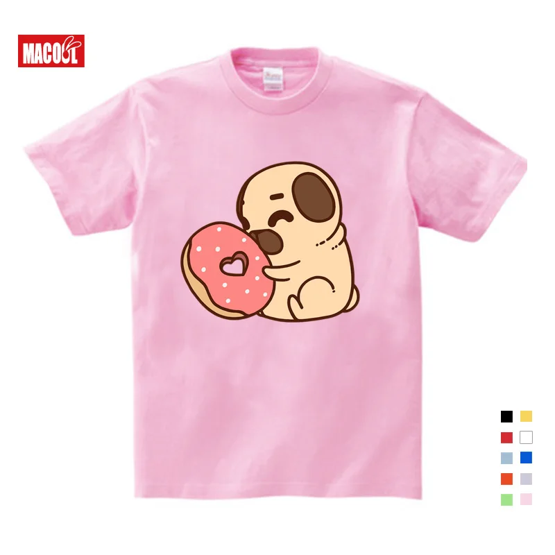 

Baby Girl T Shirts Children Clothing Cartoon Dog New Kids Clothes Summer Print Girl Cottoon Short Sleeve T Shirts Vest for Ages