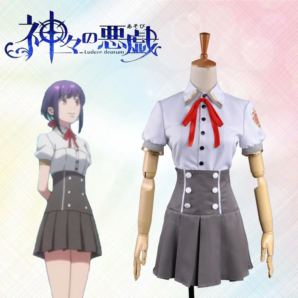 ハロウィン の衣装子供女の子悪ふざけ草薙ゆい サマースクール制服スーツ アニメ コス プレ服 Costume Jewelry Wholesale China Halloween Outlet Costumeshalloween Costume Themes For Work Aliexpress