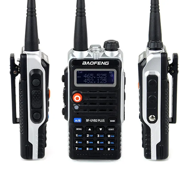 Baofeng Двухканальные рации bf-uvb2plus VHF/UHF Dual Band DCS ветчина два пути трансивер