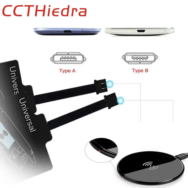 

For Android Xiaomi Samsung Mirco USB Charger pad With Wireless Charger Receiver USA Ti Chip Adapter kit