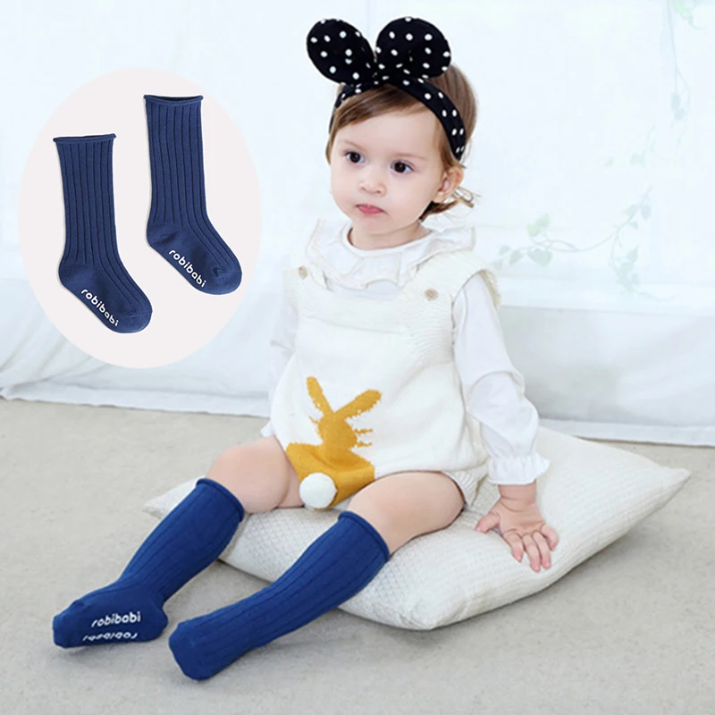 Children's stockings cotton color stockings trend skid proof autumn and
