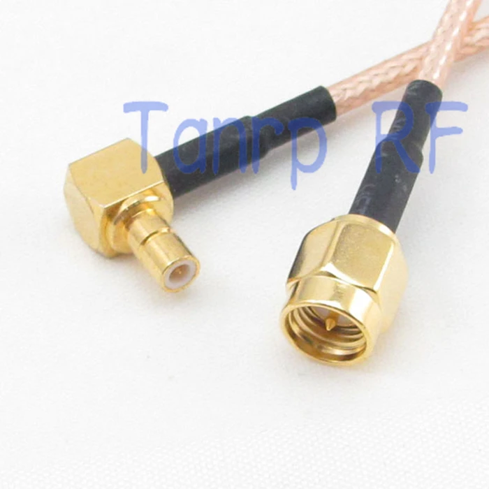 SMA Male to SMA Male Plug 50cm Jumper Pigtail Cable RG-316 Free UK P /& P