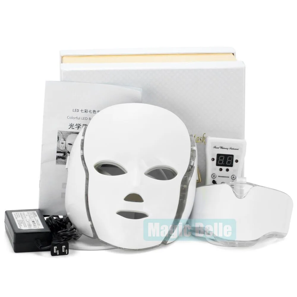 

Intelligent System Facial Anti-aging Mask 7 color LED mask for home use