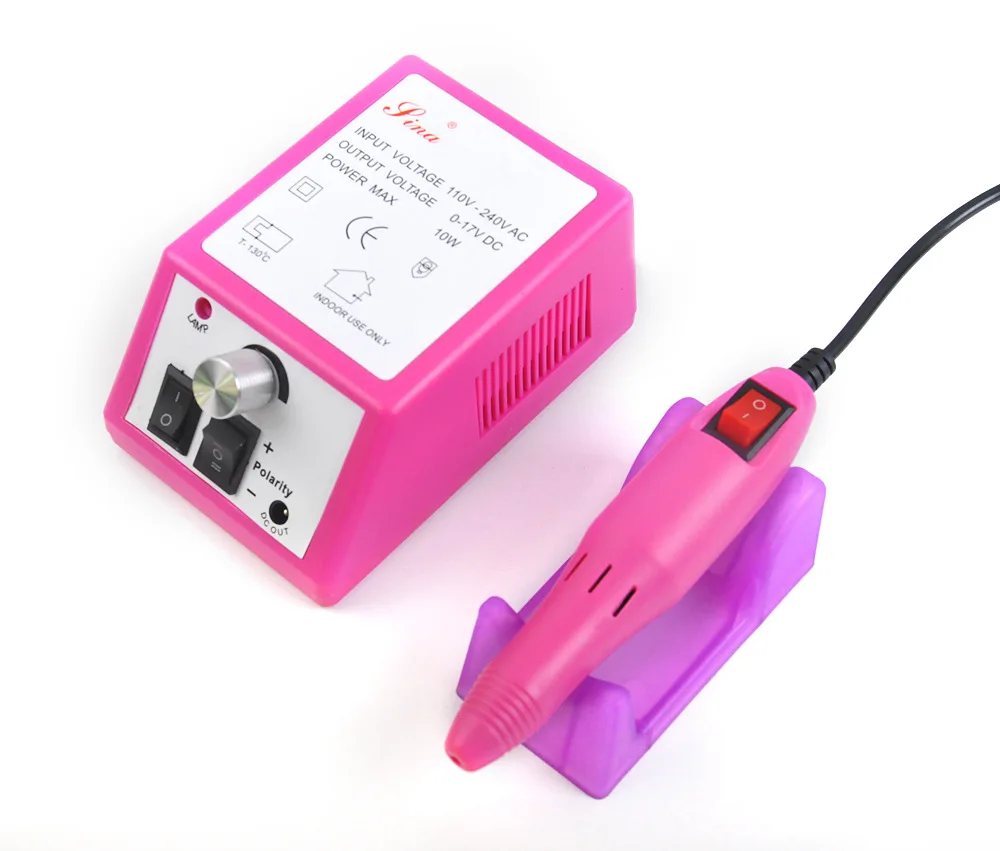 

Electric Nail Art Drill Machine, 20000RPM Professional Manicure Machine Nail Art Equipment Manicure Pedicure Set Kit