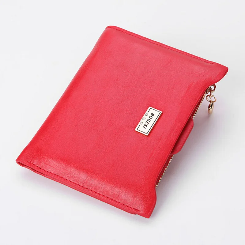 Bogesi High quality women's leather wallet with coin pocket moeny bag female removable card holder purse for ladies Bogesi High quality women's leather wallet with coin pocket moeny bag female removable card holder purse for ladies