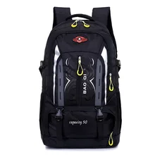 50L мужской рюкзак унисекс, дорожная сумка, спортивная сумка, сумка для альпинизма, пешего туризма, альпинизма, кемпинга, водонепроницаемый рюкзак для мужчин