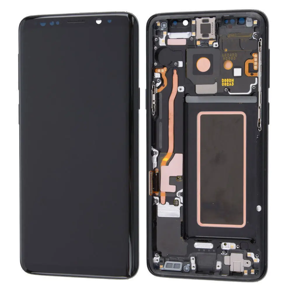 Оригинальный AMOLED ЖК-дисплей для SAMSUNG Galaxy S9 Plus дигитайзер сенсорного экрана с