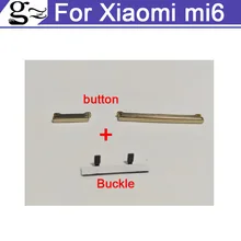 Кнопка включения и выключения звука для Xiao mi 6 mi 6, брелоки для мобильных телефонов, кнопка включения и выключения с пряжкой