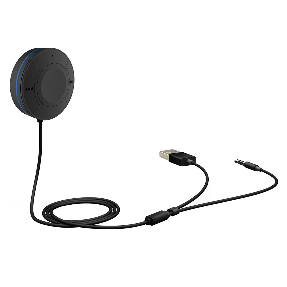 

Dual Link Bluetooth 4.1 handsfree Aux 3.5mm USB Car Auto kit Wireless music receiver stereo speaker audio adapter plug to play