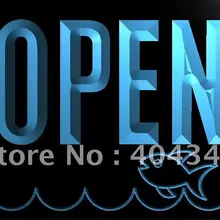 LK736-открытый ресторан морепродуктов светодиодный неоновый свет вывеска домашний декор ремесла