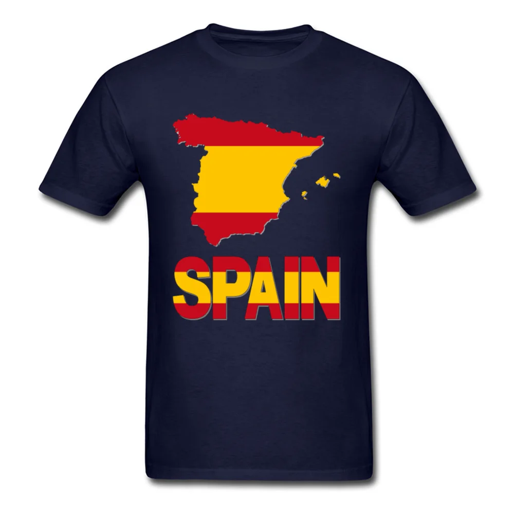 Spain Flag Map_navy