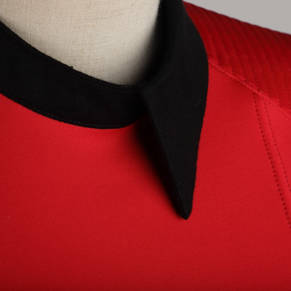 New Star Trek Discovery Season 2 Starfleet Commander Female Uniform Dress Badge Costumes Woman Adult Cosplay Costume (8)