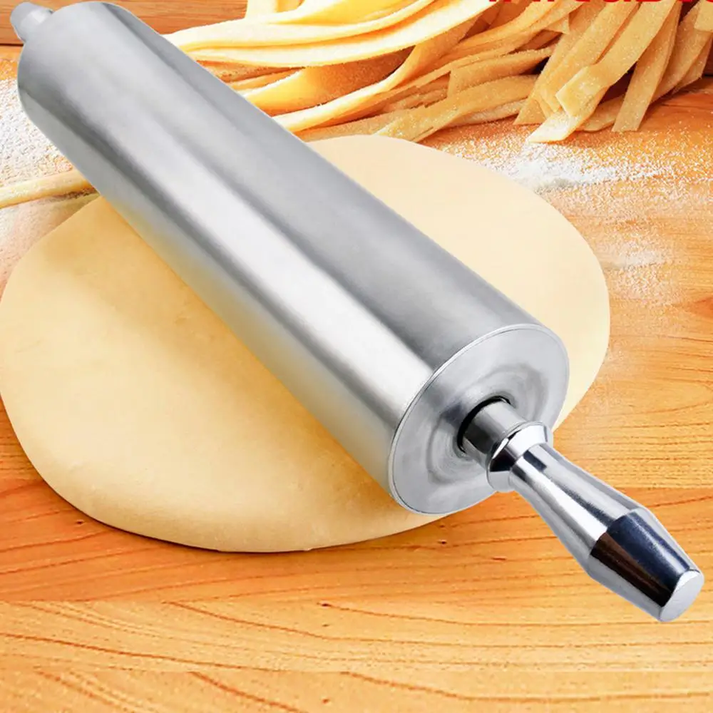 Free shipping 15" Cookware Noodle Rolling Pin Commercial Grade Heavy Duty Restaurant Dumplings