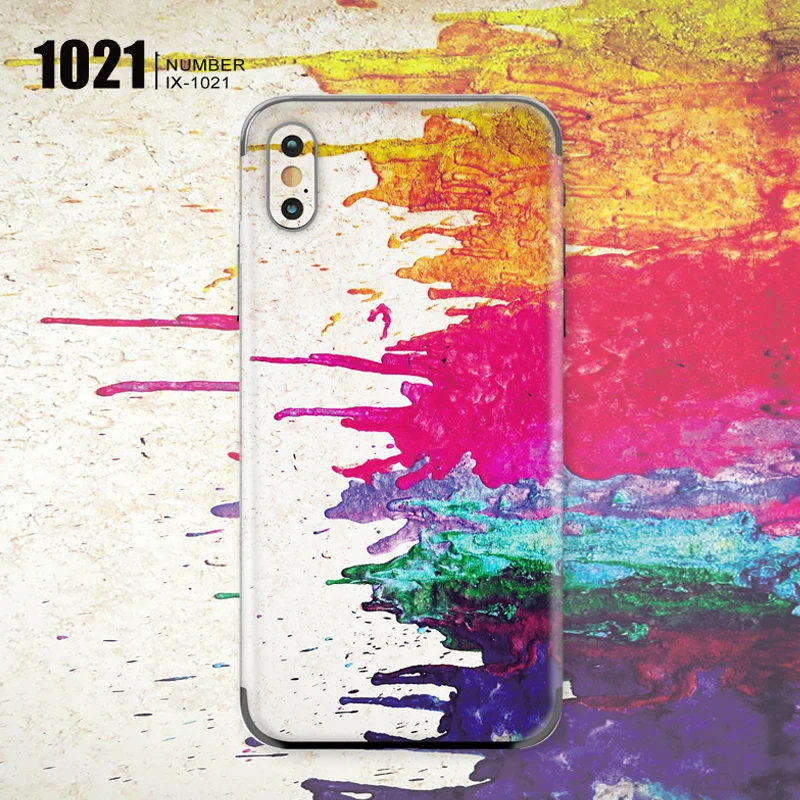 

For HUAWEI Apple​ 6 7 8 X mobile phone protective film after thin film back side protective film sticker figure can be customize
