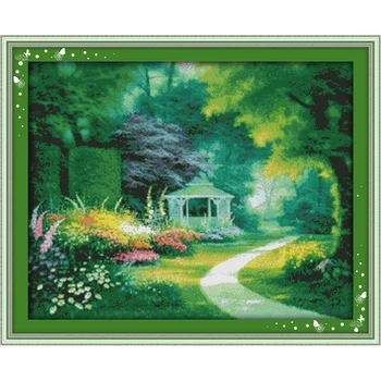 

Everlasting love Christmas Greenwood Ecological cotton Chinese cross stitch kits counted stamped 11CT 14CT New sales promotion