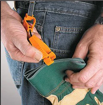 3 шт./лот перчатки граббер пластик клип держатель с защитой труда Рабочая Безопасность перчатки хранитель