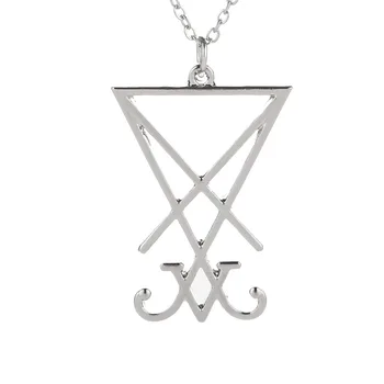 

100pcs Sigil of Lucifer Pendant Necklace Wholesale