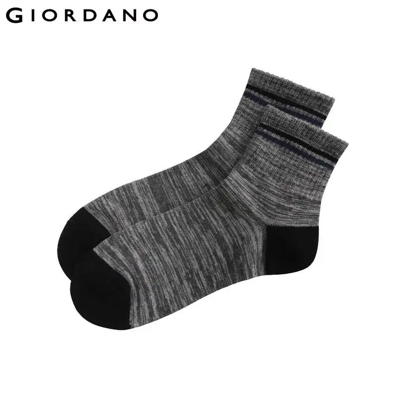 Giordano три пары мужских носков из натурального хлопка имеют множество вариантов